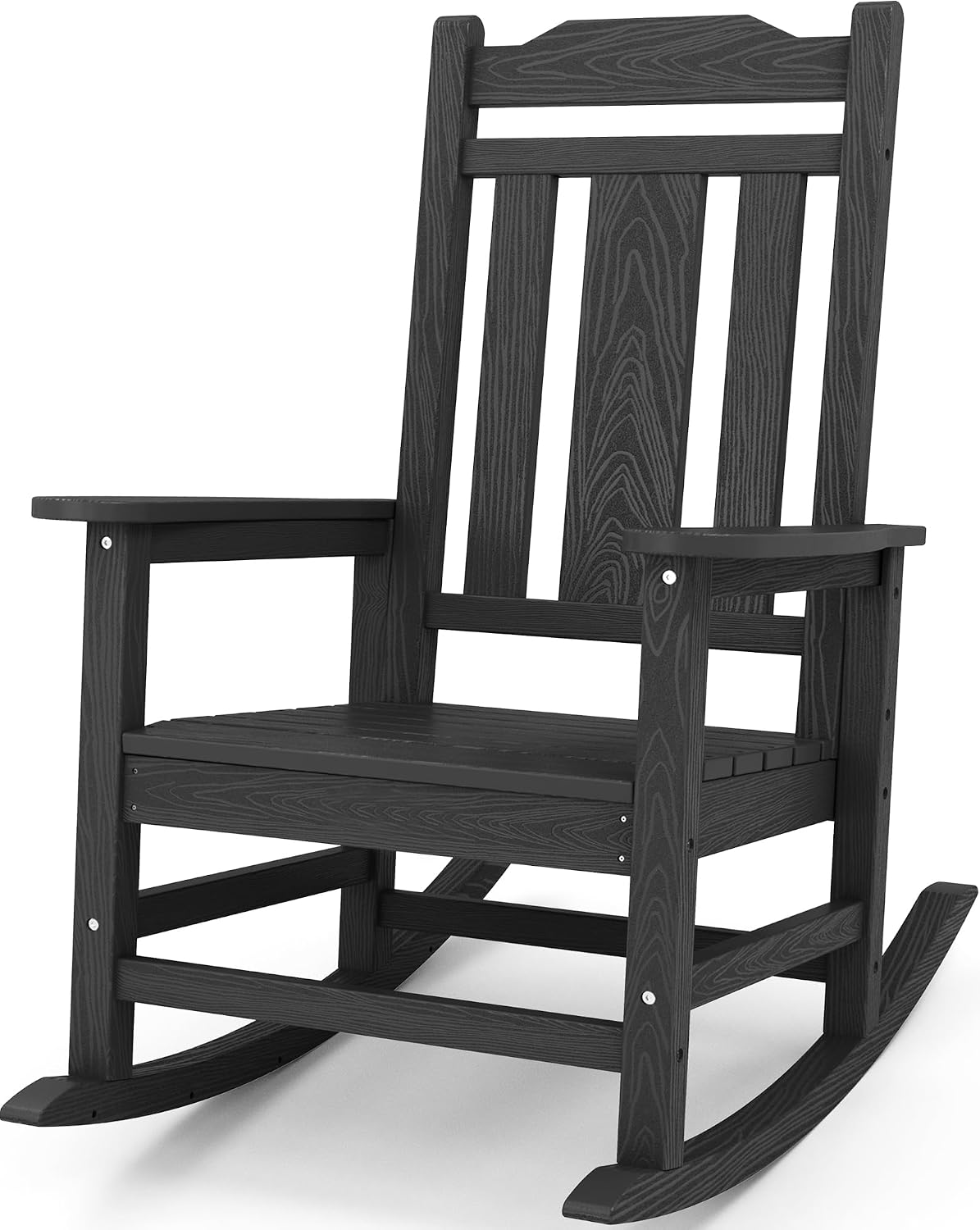 serwall oversized outdoor rocking chair, hdpe patio rocking, main product view