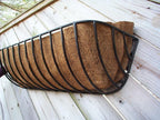 44 Inch Long Single Molded Coco Fiber Replacement Liner for Window Hayrack Planters - Single