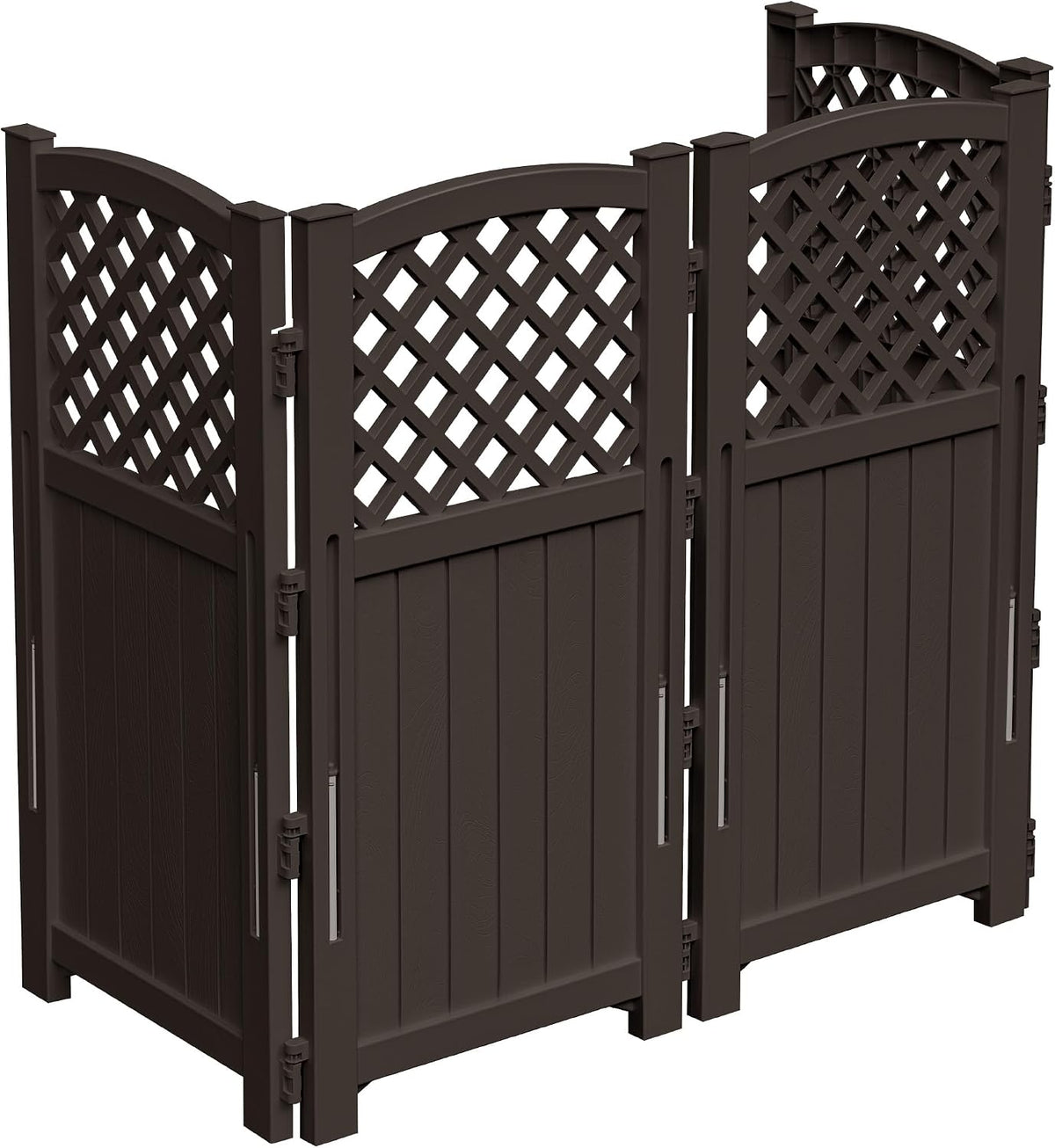 devoko resin outdoor privacy fence, 4 privacy screen, main product view