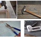 AMAGABELI GARDEN & HOME 36in x 50ft 1/8 inch Hardware Cloth 27 Gauge Galvanized Steel Chicken Wire Mesh Roll Fence Mesh for Bee Screen Plant Supports Poultry Netting Square Snake Fencing Gopher
