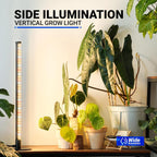 Barrina T10 Standing Grow Light for Indoor Plants, 20W 2FT, Full Spectrum | Desk LED Plant Light, Hanging and Standing Mount, Table Top Vertical Grow Lights with On/Off Switch, Ideal for Plants Growth