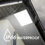 4 Pack 100W LED Flood Light,Super Bright Exterior Security Lights With Plug,IP66 Waterproof Outdoor Flood Light, 11600lm 5000K Daylight White Floodlight for Yard, Garden,Basketball Court, Arena