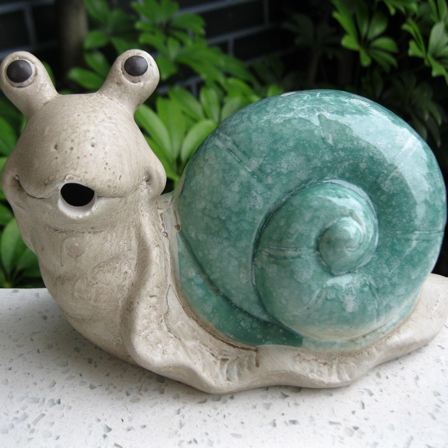 Spitters for Small Ponds, Animal Pond Sprinkler, with Water Pump, Outdoor Water Feature Statue, Yard Garden Decoration for Ponds