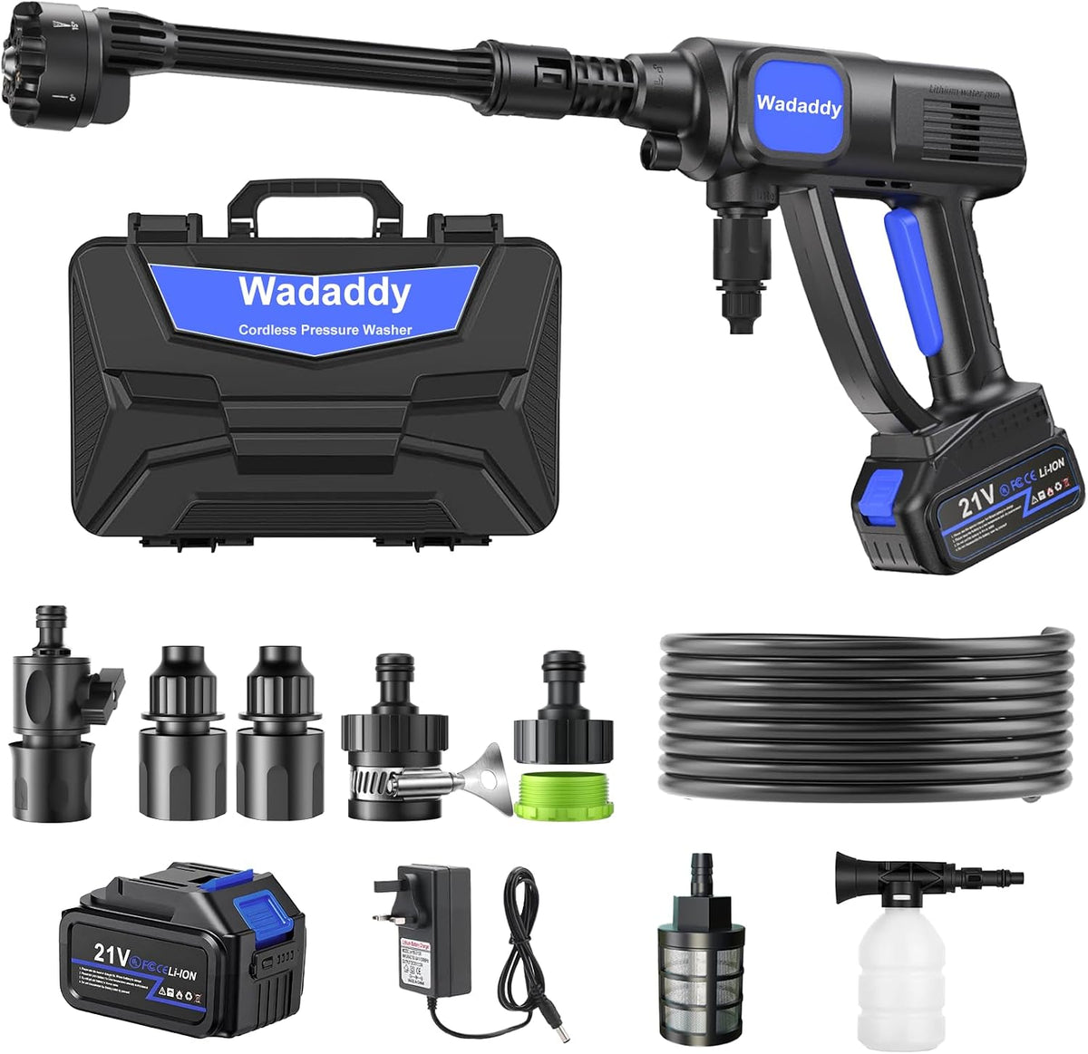 cordless washer with brushless motor for cars &, main product view