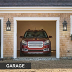 Darkaway Outdoor Wall Lights, Exterior Light Fixture with Seeded Glass, Aluminum Anti-Rust Exterior Lights Sconces Lighting for House Porch Yard Hallway Doorway Garage