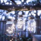Fairy Lights Plug in, 66Feet 200LEDs Pure White String Lights, Waterproof Flexible Silver Wire Starry Lights for Bedroom Dorm Wedding Garland Wreath Wall Mason Jar Indoor Outdoor Christmas Tree