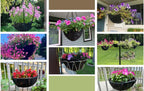 EZ Swap 20" Fabric Coco Liner Replacement for Round Hanging Baskets – Bird Proof Moisture Retaining Planter Insert, Made in Green Bay, WI