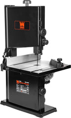 wen 9-inch band saw, 2.8-amp benchtop (ba3959) shown in use