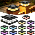 3.5x3.5 4x4 solar post cap lights,13 lighting modes, main product view