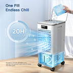 evaporative air cooler, 4-in-1 portable air conditioners, package contents