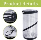 decohs 2 pcs pop up mini greenhouse-23.4x11.6 inch, close-up detail