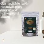 zen principle hardwood activated charcoal powder 100 percent, package contents