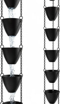 rain chains direct cascading bowls rain chain, main product view