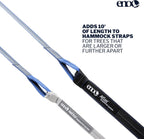 ENO, Eagles Nest Outfitters Atlas EXT Utility Hammock Straps, Suspension System, Set of 2, Charcoal/Navy