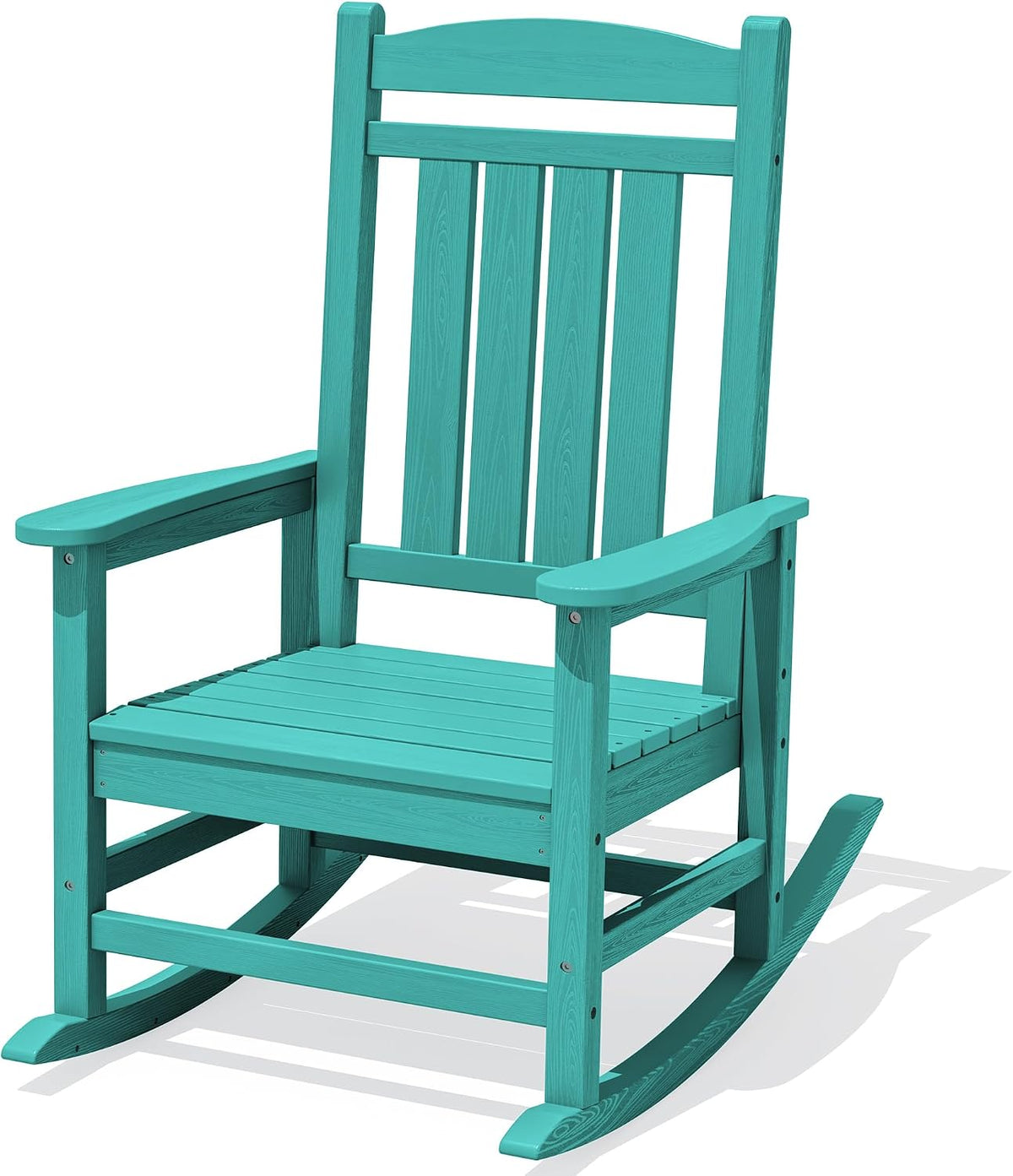 kingyes oversized outdoor rocking chair for adults, porch, main product view