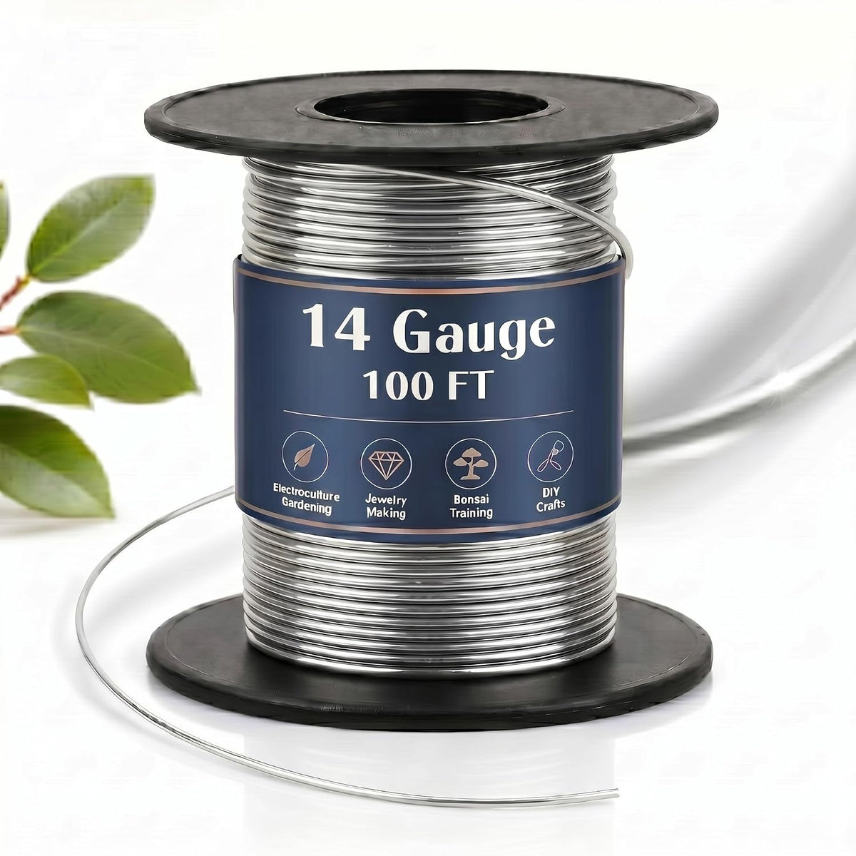 therwen 100ft 14 gauge stainless steel wire for, main product view