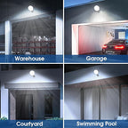 2 Pack 150W LED Barn Light, 20000LM Dusk to Dawn Security Light with 150° Adjustable Angle Photocell, IP66 Waterproof 6500K Daylight Outdoor Lighting for Farmhouse/Yard/Street/Garage