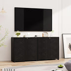Outdoor/Indoor Storage Box,Resin and Plastic Storage Cabinet Waterproof,Outdoor Cabinet for Patio/Garden/Balcony/Backyard/All Room(with 2 Shelves)-Black