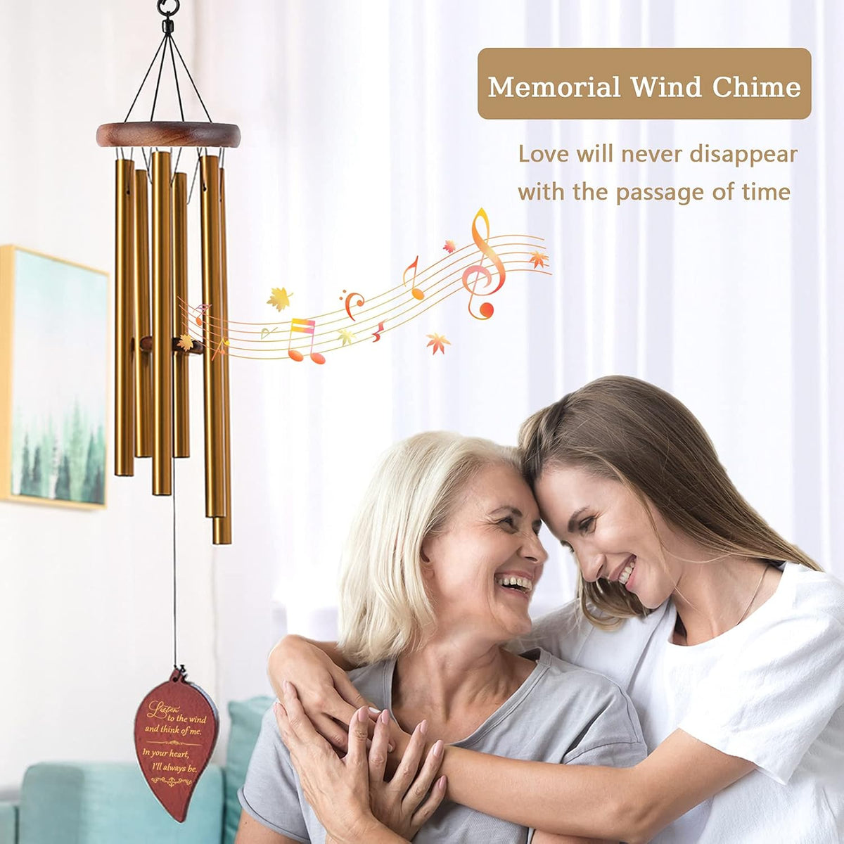 sympathy gifts for loss of loved one, wooden shown in use