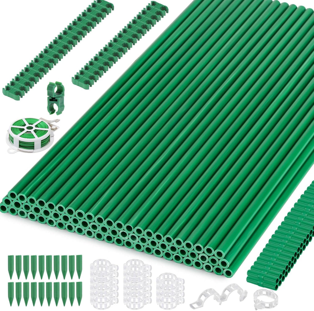 cludoo 232pcs garden stakes set with 70 sets, main product view