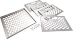 Oklahoma Joe's 5279338P04 Stainless Steel Offset Smoker Charcoal Firebox Basket, Silver