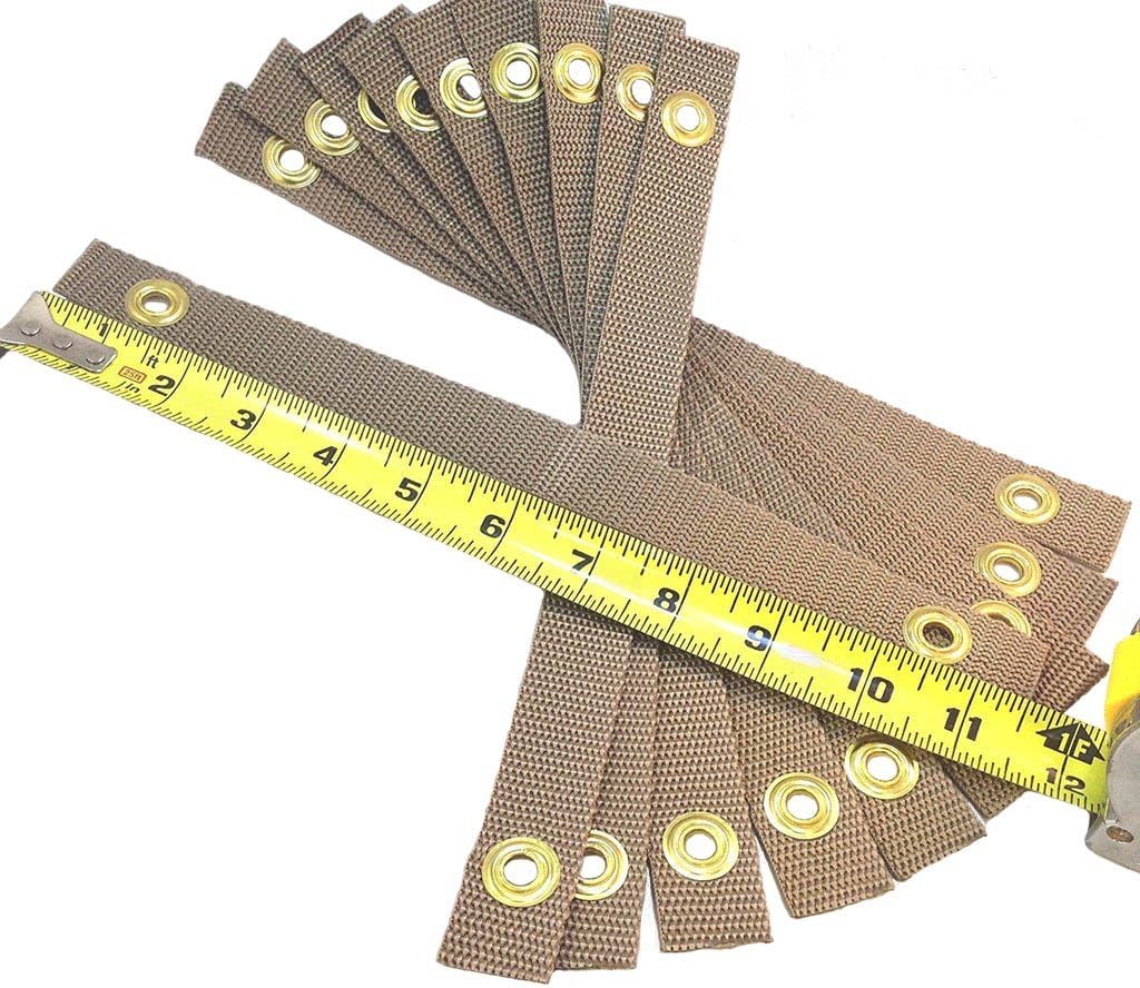 Mighty 109 Heavy Duty Tree Straps, 12", 10-Pack