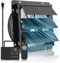8'' upgraded shutter exhaust fan with thermostat &, main product view