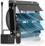 8'' upgraded shutter exhaust fan with thermostat &, main product view