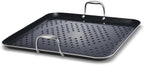 HexClad 16" Hybrid Nonstick BBQ Grill Topper, Dishwasher-Friendly, BBQ and Oven-Safe Up to 900°F