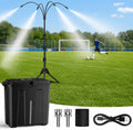 ausic portable misting system with stand, water cooling, main product view