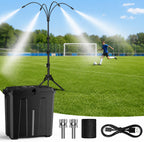 ausic portable misting system with stand, water cooling, main product view