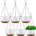 remerry 6 pcs 11.2 inch hanging planters hanging, main product view