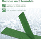 Garden Tie Green Tape, Plant Supports, Gentle On Plants (16.4ft × 0.6 inch, 1 roll, Green)
