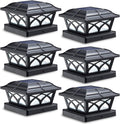 siedinlar solar post cap lights outdoor glass 2, main product view