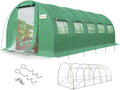 king bird premium 25x10x6.6ft greenhouse for outdoors, large, main product view