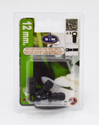 S&M 540400 Drip End Cap 12 mm-Blister Pack of 3, Black
