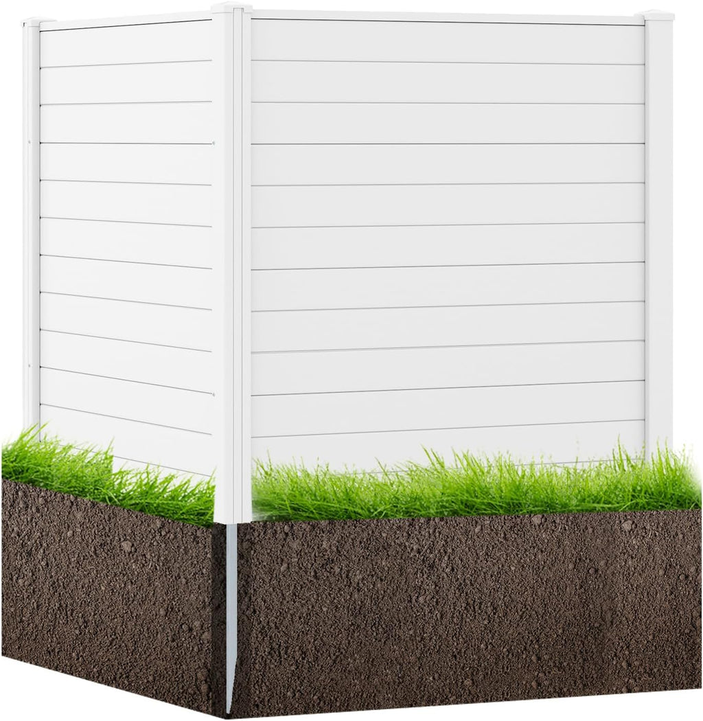 relax4life privacy fence screen, pvc decorative garden fence, main product view