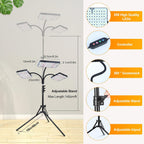 FECiDA Tall Grow Light with Stand for Big and Large Houseplant, Bonsai Tree | 75 Watt, 3x Coverage, 3x Brightness, Better Growth, UV-IR Full Spectrum, 5-Mode Timer 4/8/12/16/20H, 24"-72" Ht Adjustable