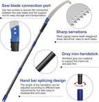 Pole Saws for Tree Trimming, 7.5 FT Long Extension Pruning Saw, Lightweight Stainless Steel Extension High Pole Pruning Pole Saw with Blade for Trimmer Yard Garden and Patios Trees Branches