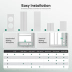 zafro smart inverter portable air conditioners, 14000 btu, view 9