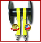 Tree Swing Hanging Kit - 12,000 lb. Polyester Webbing - 2 Straps per Set - with Carabiners - Made in USA