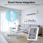 emylo wifi thermometer hygrometer with 2 ip65 remote showing dimensions