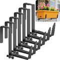 window box brackets, adjustable planter box brackets, heavy, main product view