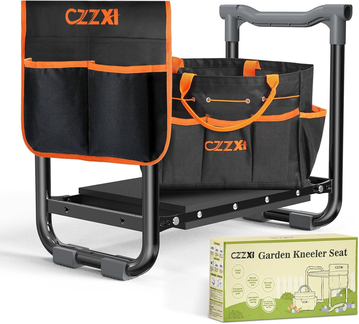 czzxi garden kneeler and seat, wider and thicker, main product view