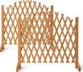 vingli 2pcs expandable garden fence with arched top, main product view