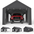 13x25 ft heavy duty carport, portable garage car, main product view