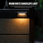 venus manufacturing 12v led step lights low voltage showing dimensions