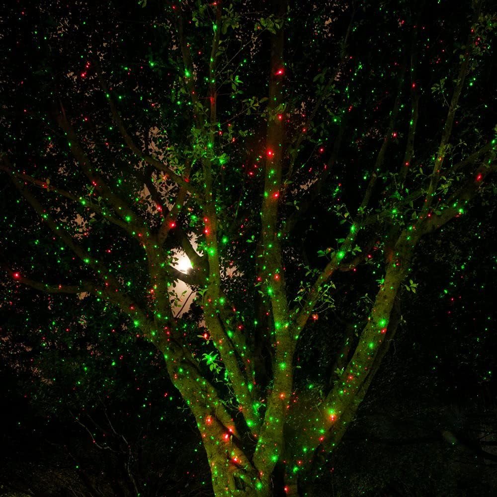 Garden Lights Moving Laser Christmas Lights Star Projector for Home and Garden