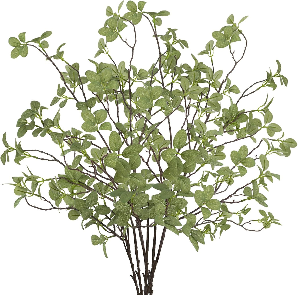 artificial greenery stems, 41.3’’ tall fake plants branches, main product view