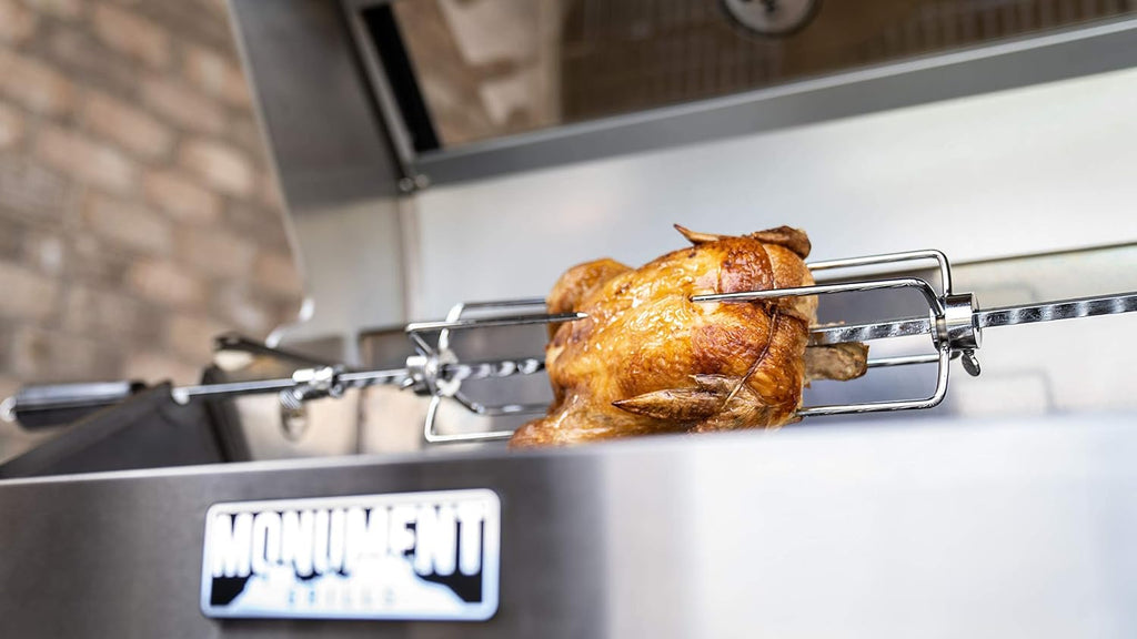 Monument Grills 97222 4-Burner Rotisserie Kit